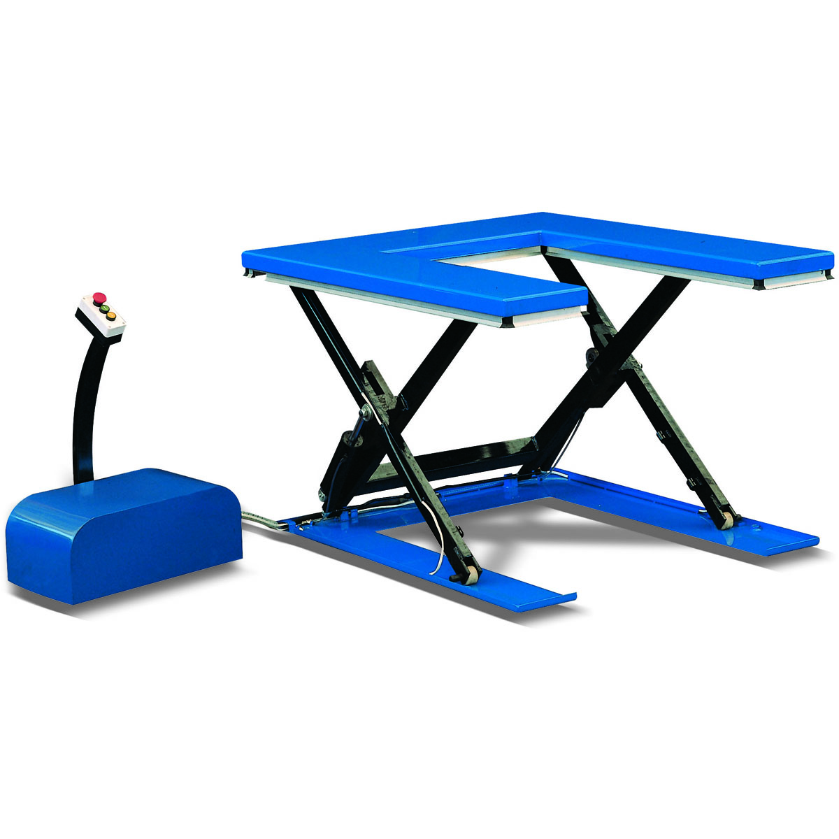 多柱鋁合金升降平臺(tái)為展會(huì)提供便捷清潔解決方案